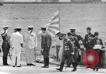 Image of Japanese naval inspection prior to World War II Pacific Ocean, 1940, second 34 stock footage video 65675066722
