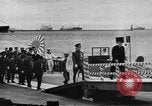 Image of Japanese naval inspection prior to World War II Pacific Ocean, 1940, second 40 stock footage video 65675066722
