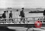 Image of Japanese naval inspection prior to World War II Pacific Ocean, 1940, second 46 stock footage video 65675066722