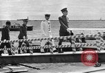 Image of Japanese naval inspection prior to World War II Pacific Ocean, 1940, second 50 stock footage video 65675066722