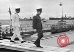 Image of Japanese naval inspection prior to World War II Pacific Ocean, 1940, second 55 stock footage video 65675066722