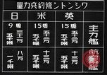 Image of Japanese Naval fleet maneuvers  Pacific Ocean, 1935, second 27 stock footage video 65675066723