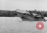 Image of USS Ortolan and Japanese submarine salvage effort Pacific Ocean, 1943, second 57 stock footage video 65675066729