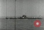 Image of Japanese submarine Pacific Ocean, 1943, second 7 stock footage video 65675066731