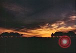 Image of Camel caravan silhouetted against the sky at dawn Afghanistan, 1960, second 33 stock footage video 65675066733