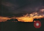 Image of Camel caravan silhouetted against the sky at dawn Afghanistan, 1960, second 35 stock footage video 65675066733