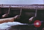 Image Barrage de dérivation Boghra et canal en Afghanistan Afghanistan, 1952, de la seconde 6 séquences d'archives historiques vidéo 65675066744