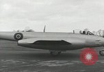 Immagine di Gloster Meteor aeromobile Regno Unito, 1947, secondo 41 filmato di repertorio 65675066751