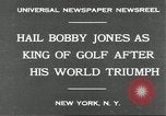 Immagine di Bobby Jones New York United States USA, 1930, secondo 3 filmato di repertorio 65675066769