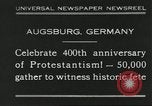 Immagine di Quattrocentesimo anniversario del protestantesimo Augsburg Germania, 1930, secondo 1 filmato di repertorio 65675066772