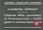 Immagine di Quattrocentesimo anniversario del protestantesimo Augsburg Germania, 1930, secondo 3 filmato di repertorio 65675066772