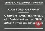 Immagine di Quattrocentesimo anniversario del protestantesimo Augsburg Germania, 1930, secondo 4 filmato di repertorio 65675066772
