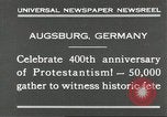 Immagine di Quattrocentesimo anniversario del protestantesimo Augsburg Germania, 1930, secondo 8 filmato di repertorio 65675066772
