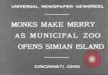 Immagine di Lo zoo comunale Cincinnati Ohio USA, 1930, secondo 9 filmato di repertorio 65675066773