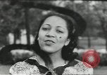 Standbild Afroamerikanische männliche und weibliche College-Studenten Nashville Tennessee USA, 1937, aus Sekunde 1 historischem Filmmaterial Videoclip 65675066777