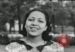 Standbild Afroamerikanische männliche und weibliche College-Studenten Nashville Tennessee USA, 1937, aus Sekunde 3 historischem Filmmaterial Videoclip 65675066777