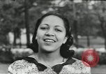 Standbild Afroamerikanische männliche und weibliche College-Studenten Nashville Tennessee USA, 1937, aus Sekunde 4 historischem Filmmaterial Videoclip 65675066777