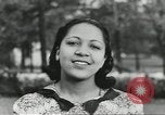 Standbild Afroamerikanische männliche und weibliche College-Studenten Nashville Tennessee USA, 1937, aus Sekunde 7 historischem Filmmaterial Videoclip 65675066777
