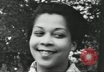 Standbild Afroamerikanische männliche und weibliche College-Studenten Nashville Tennessee USA, 1937, aus Sekunde 47 historischem Filmmaterial Videoclip 65675066777