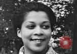 Standbild Afroamerikanische männliche und weibliche College-Studenten Nashville Tennessee USA, 1937, aus Sekunde 48 historischem Filmmaterial Videoclip 65675066777