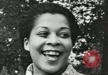 Standbild Afroamerikanische männliche und weibliche College-Studenten Nashville Tennessee USA, 1937, aus Sekunde 49 historischem Filmmaterial Videoclip 65675066777