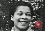 Standbild Afroamerikanische männliche und weibliche College-Studenten Nashville Tennessee USA, 1937, aus Sekunde 50 historischem Filmmaterial Videoclip 65675066777