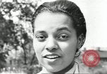 Standbild Afroamerikanische männliche und weibliche College-Studenten Nashville Tennessee USA, 1937, aus Sekunde 61 historischem Filmmaterial Videoclip 65675066777