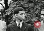 Standbild Afroamerikanische College-Studenten Nashville Tennessee USA, 1937, aus Sekunde 49 historischem Filmmaterial Videoclip 65675066780