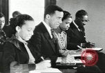 Image of African American university students Nashville Tennessee USA, 1937, second 42 stock footage video 65675066783