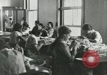 Image of African American women students sewing Charlotte North Carolina USA, 1937, second 11 stock footage video 65675066786