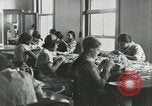 Image of African American women students sewing Charlotte North Carolina USA, 1937, second 12 stock footage video 65675066786