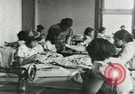 Image of African American women students sewing Charlotte North Carolina USA, 1937, second 16 stock footage video 65675066786