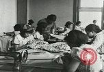 Image of African American women students sewing Charlotte North Carolina USA, 1937, second 17 stock footage video 65675066786