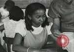 Image of African American women students sewing Charlotte North Carolina USA, 1937, second 27 stock footage video 65675066786