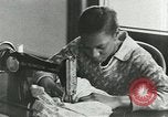 Image of African American women students sewing Charlotte North Carolina USA, 1937, second 58 stock footage video 65675066786