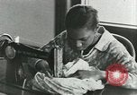 Image of African American women students sewing Charlotte North Carolina USA, 1937, second 59 stock footage video 65675066786