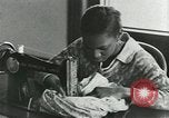 Image of African American women students sewing Charlotte North Carolina USA, 1937, second 60 stock footage video 65675066786