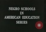 Image of African American students Washington DC USA, 1937, second 11 stock footage video 65675066792