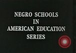 Image of African American students Washington DC USA, 1937, second 12 stock footage video 65675066792