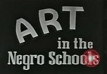 Image of African American students Washington DC USA, 1937, second 15 stock footage video 65675066792
