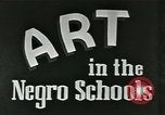 Image of African American students Washington DC USA, 1937, second 17 stock footage video 65675066792