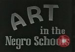 Image of African American students Washington DC USA, 1937, second 21 stock footage video 65675066792