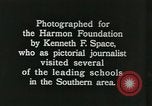 Image of African American students Washington DC USA, 1937, second 23 stock footage video 65675066792