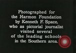 Image of African American students Washington DC USA, 1937, second 27 stock footage video 65675066792