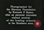 Image of African American students Washington DC USA, 1937, second 28 stock footage video 65675066792