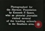 Image of African American students Washington DC USA, 1937, second 30 stock footage video 65675066792
