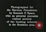 Image of African American students Washington DC USA, 1937, second 31 stock footage video 65675066792