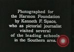 Image of African American students Washington DC USA, 1937, second 34 stock footage video 65675066792