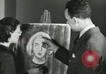 Standbild Hale Woodruff unterrichtet afroamerikanische Studenten Atlanta Georgia USA, 1937, aus Sekunde 15 historischem Filmmaterial Videoclip 65675066796