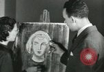 Standbild Hale Woodruff unterrichtet afroamerikanische Studenten Atlanta Georgia USA, 1937, aus Sekunde 16 historischem Filmmaterial Videoclip 65675066796